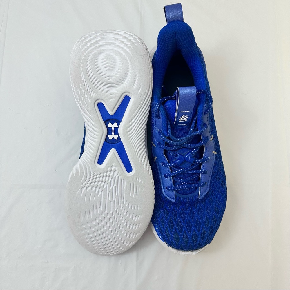 Steph Curry Under Armour Blue Athletic Shoes M11/W12.5 - Picture 8 of 11